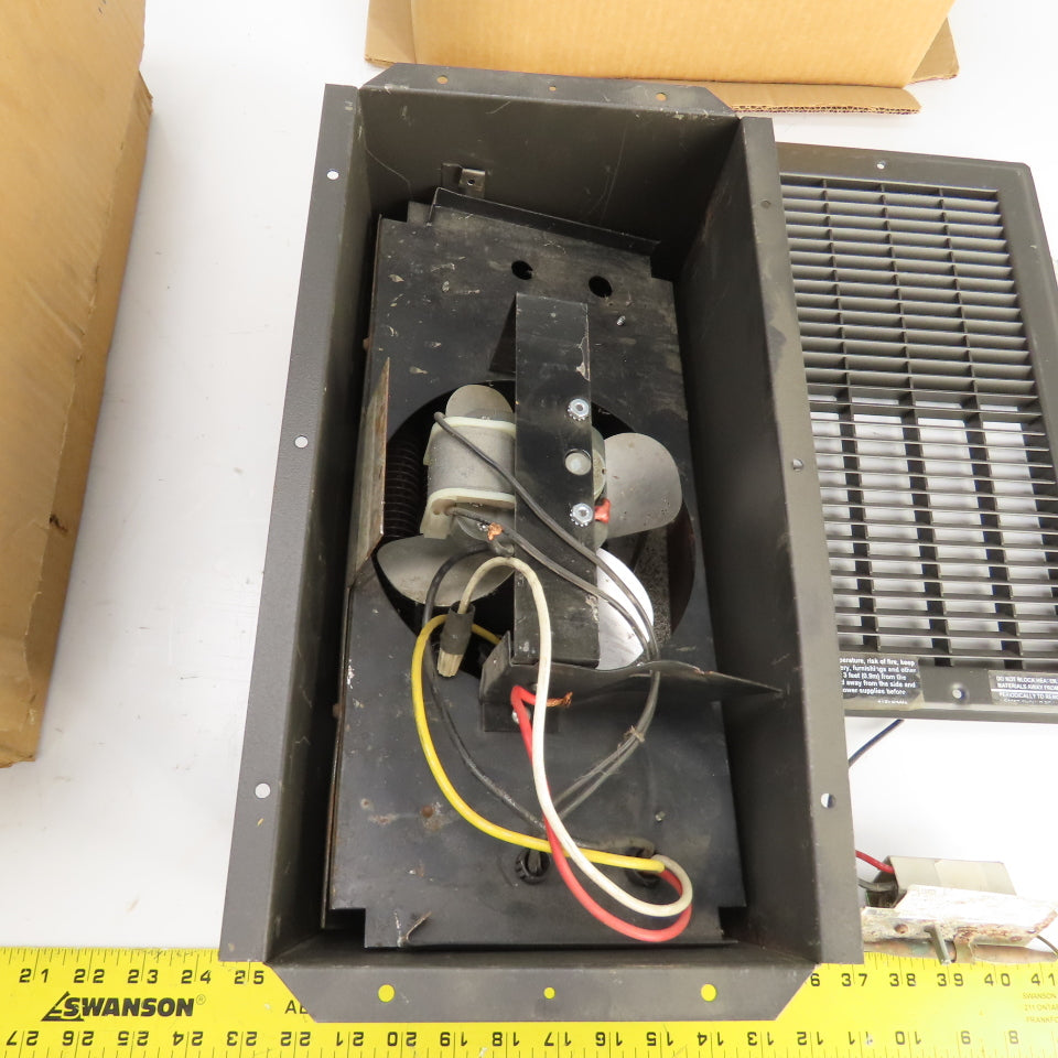 TPI 03782302 FH15 Fan Forced In-Floor Electric Heater 5120BTU 120-208-240VAC 1PH