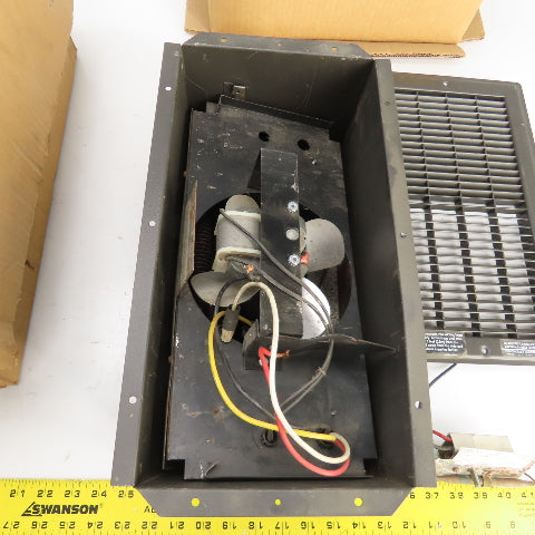 TPI 03782302 FH15 Fan Forced In-Floor Electric Heater 5120BTU 120-208-240VAC 1PH