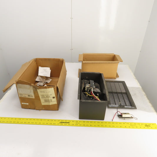 TPI 03782302 FH15 Fan Forced In-Floor Electric Heater 5120BTU 120-208-240VAC 1PH