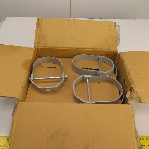 FNW FNW7005EP0400 4" Epoxy Plated Adjustable Standard Clevis Hanger Lot Of 19
