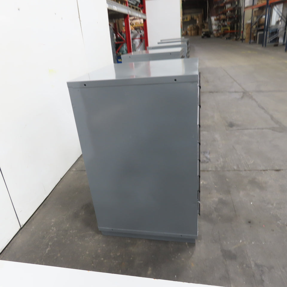 Equipto 30" x 28" x 44"Tall 9 Drawer Industrial Small Parts Tool Storage Cabinet