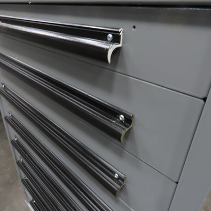 Equipto 30" x 28" x 44"Tall 9 Drawer Industrial Small Parts Tool Storage Cabinet