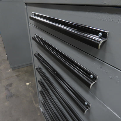 Equipto 30" x 28" x 44"Tall 8 Drawer Industrial Small Parts Tool Storage Cabinet