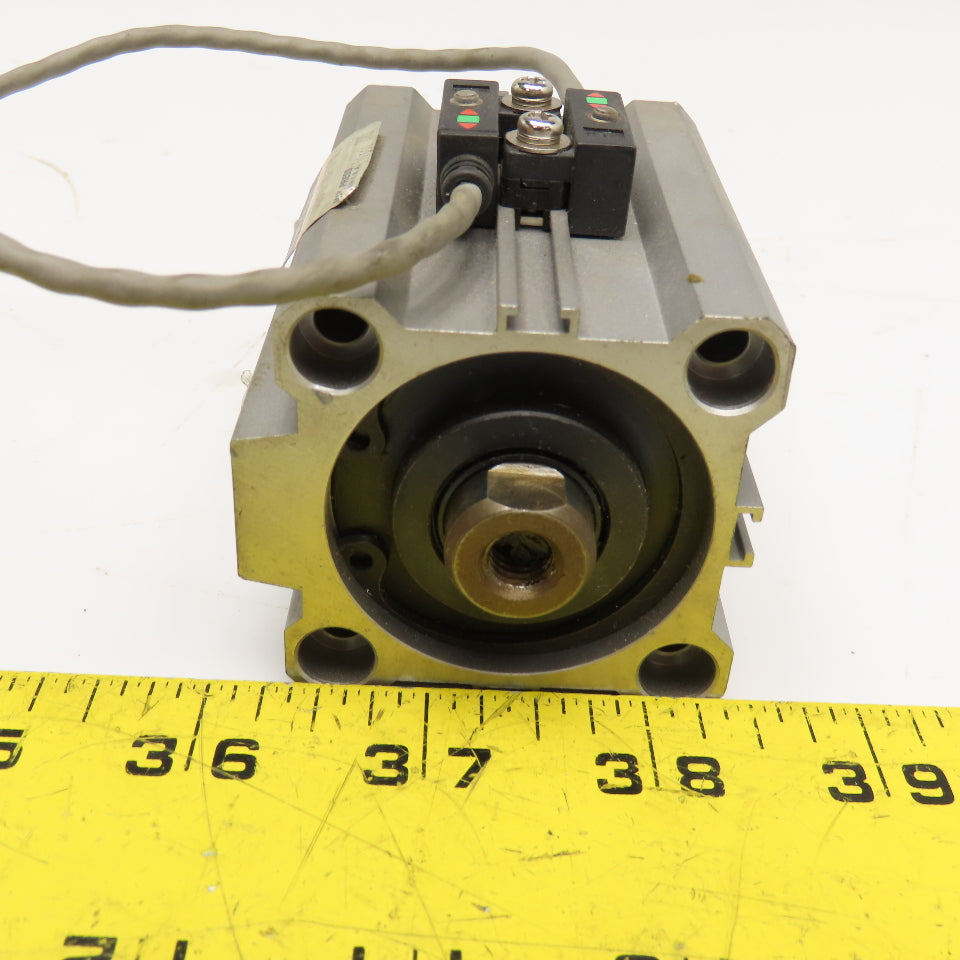 SMC T-CDQ2B40-350-J79WL-YH 40mm Bore 35mm Stroke Double Acting Air Cylinder