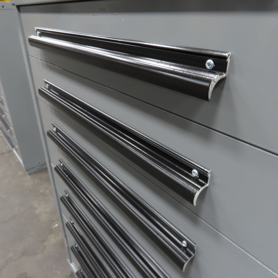 Equipto 30" x 28" x 44"Tall 8 Drawer Industrial Small Parts Tool Storage Cabinet