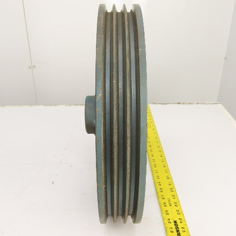 15-7/8" OD 3-Groove 8V Section V-Belt Pulley Air Compressor Flywheel Tapered Bor