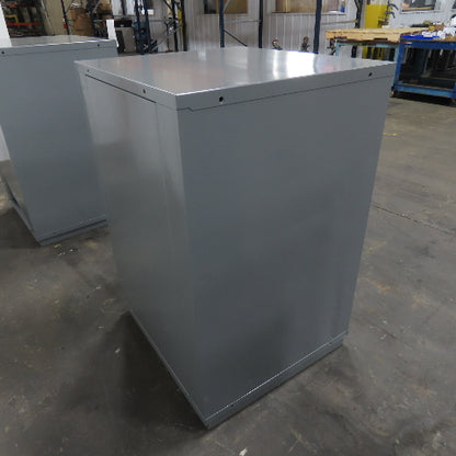 Equipto 30" x 28" x 44"Tall 9 Drawer Industrial Small Parts Tool Storage Cabinet