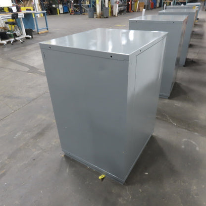 Equipto 30" x 28" x 44"Tall 9 Drawer Industrial Small Parts Tool Storage Cabinet