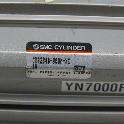 SMC CDQ2B40-90DM-XC-18 40mm Bore 90mm Stroke Double Acting Air Cylinder