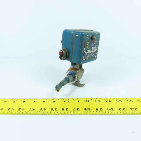 Square D HHG-12 Pressure Switch 115/230V On 90PSI Off 125PSI W/ 34HJ5XBCV