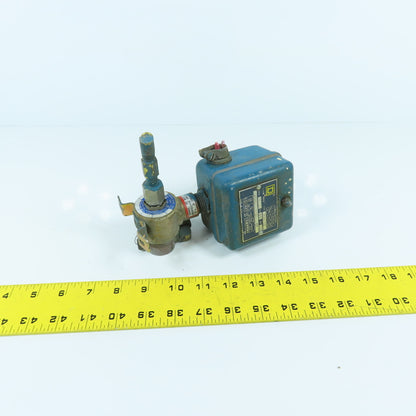 Square D HHG-12 Pressure Switch 115/230V On 90PSI Off 125PSI W/ 34HJ5XBCV