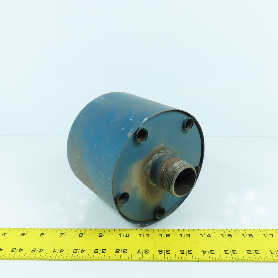 1-1/4" NPT Intake Filter Air Cleaner Silencer Housing 6" OD x 5" H