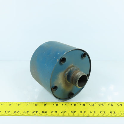 1-1/4" NPT Intake Filter Air Cleaner Silencer Housing 6" OD x 5" H