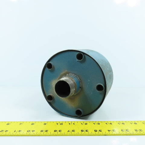 1-1/4" NPT Intake Filter Air Cleaner Silencer Housing 6" OD x 5" H