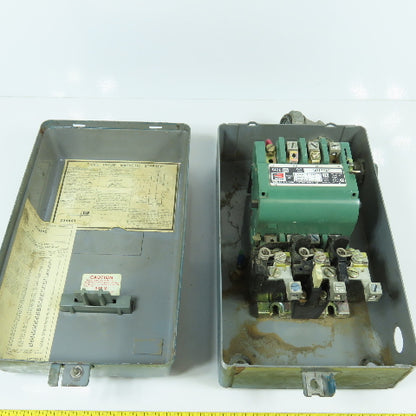 Furnas 14DF32BC Size 1-3/4 3-Phase Manual Motor Starter 15HP 240/480V Coil 36A