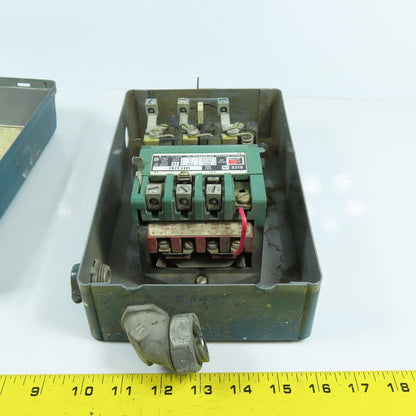 Furnas 14DF32BC Size 1-3/4 3-Phase Manual Motor Starter 15HP 240/480V Coil 36A