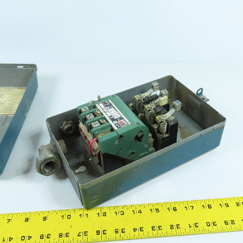 Furnas 14DF32BC Size 1-3/4 3-Phase Manual Motor Starter 15HP 240/480V Coil 36A