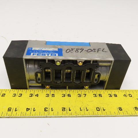 Festo VL-5/3B-D-3 5/3 Way Pressurized Center Pneumatic Valve Air Piloted