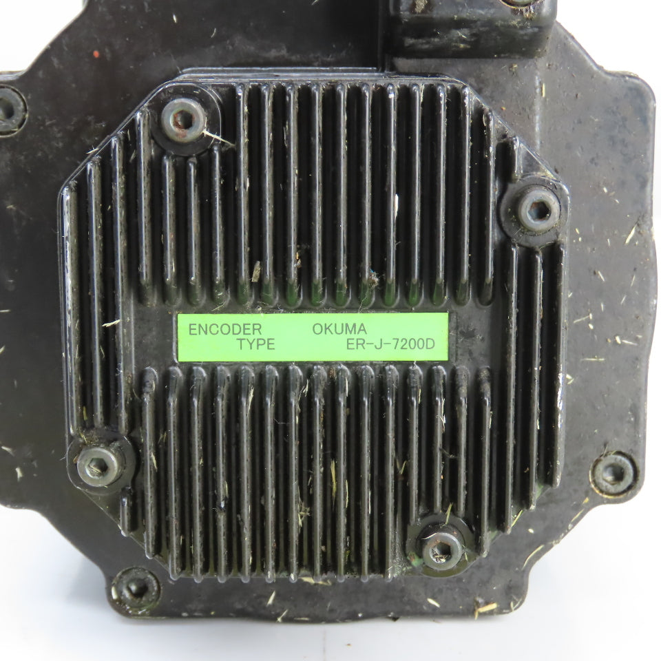 Okuma BL-MC75J-20T 133V AC Servo Motor 2000RPM 1.5kW 3-Phase W/Encoder LT10-M