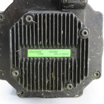 Okuma BL-MC75J-20T 133V AC Servo Motor 2000RPM 1.5kW 3-Phase W/Encoder LT10-M