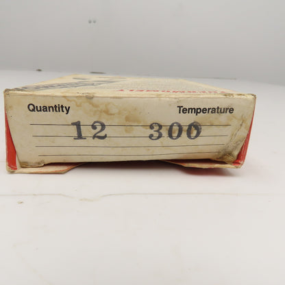 Thermomelt 300°F Temperature Indicator Stick NOS Lot Of 10