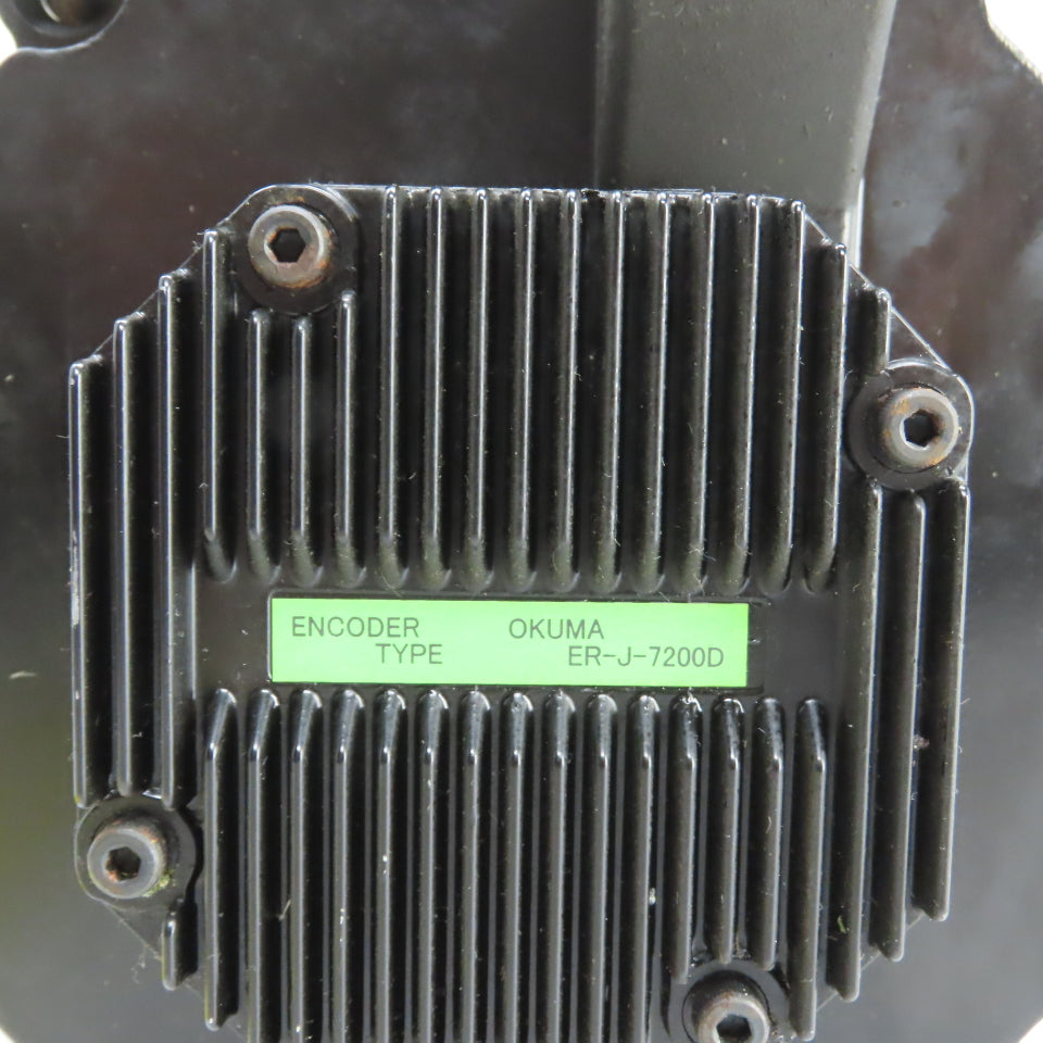 Okuma BL-MC150J-20SN-A 3.0kW AC Servo Motor 2000RPM 133V W/Encoder From LT10-M