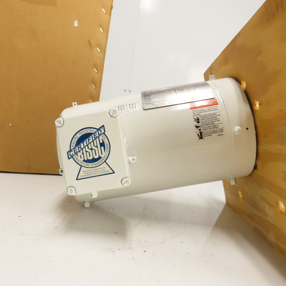 Dayton 1TTA5BH 1.5HP 3Ph Washdown Motor 230/460V 56C Frame 3505RPM