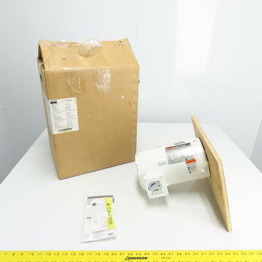 Dayton 1TTA5BH 1.5HP 3Ph Washdown Motor 230/460V 56C Frame 3505RPM