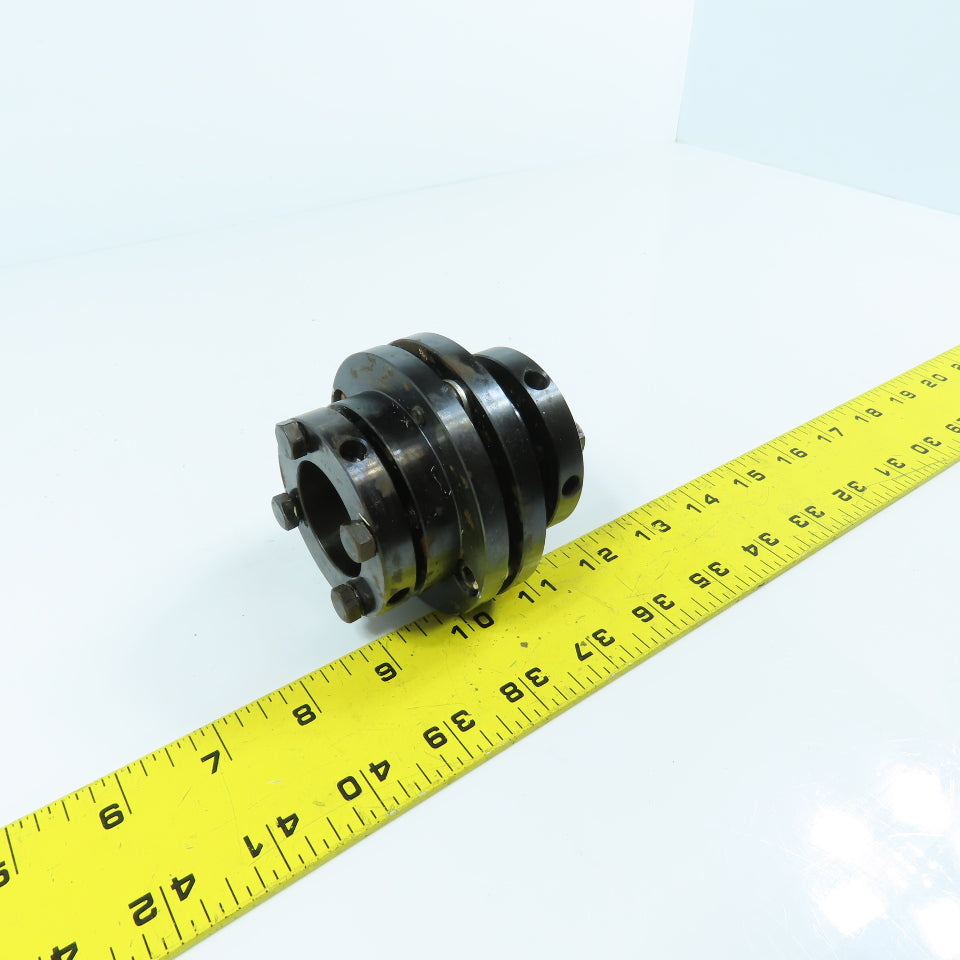 22mm x 35mm Flexible Disc Steel Shaft Coupling 80mm OAL