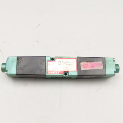 Numatics 082SS625M015M 5/3 Position Closed Center Pneumatic Solenoid Valve 24VDC