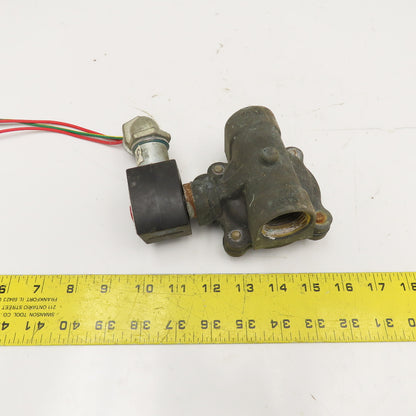 Asco EF8210G4 Red Hat 1" NPT Solenoid Valve 5-150PSI Air Inert Gas 120V