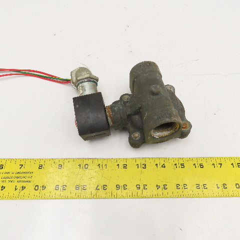 Asco EF8210G4 Red Hat 1" NPT Solenoid Valve 5-150PSI Air Inert Gas 120V