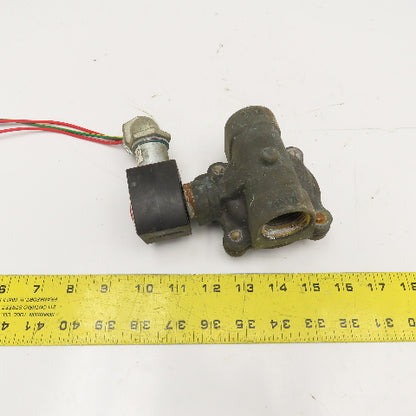 Asco EF8210G4 Red Hat 1" NPT Solenoid Valve 5-150PSI Air Inert Gas 120V