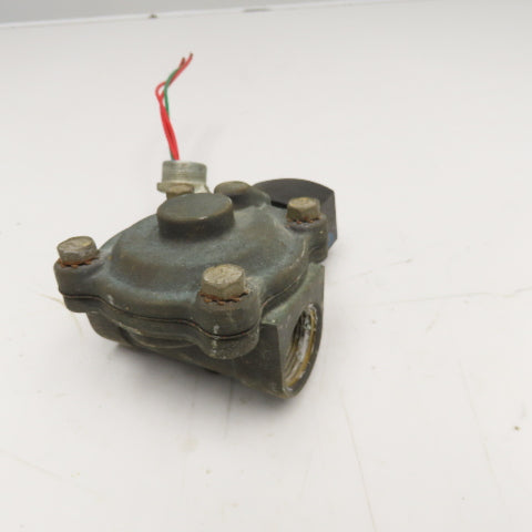 Asco EF8210G4 Red Hat 1" NPT Solenoid Valve 5-150PSI Air Inert Gas 120V