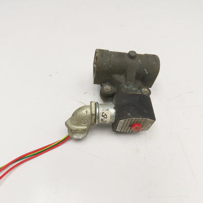 Asco EF8210G4 Red Hat 1" NPT Solenoid Valve 5-150PSI Air Inert Gas 120V