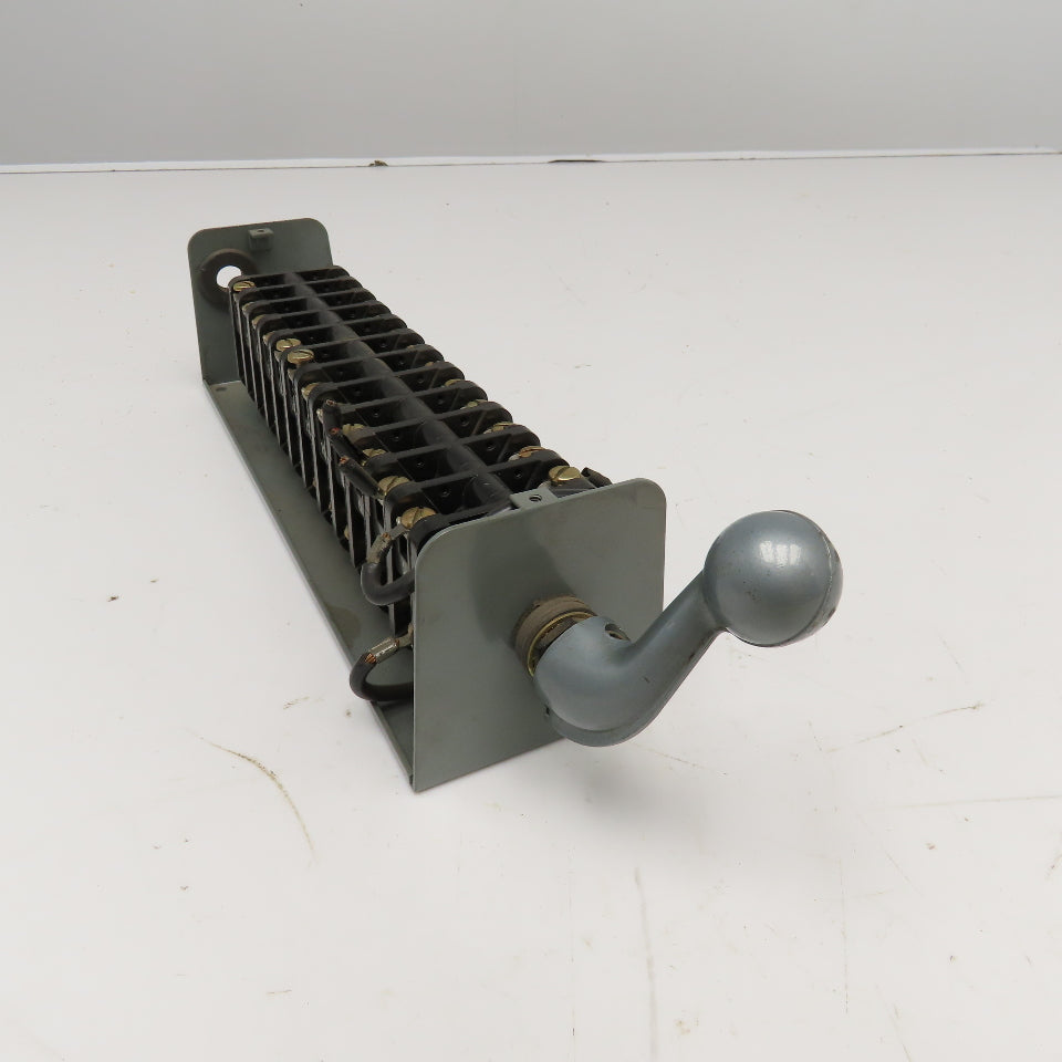 Allen Bradley Reversing Drum Switch 3 Position 12 Pole No Cover