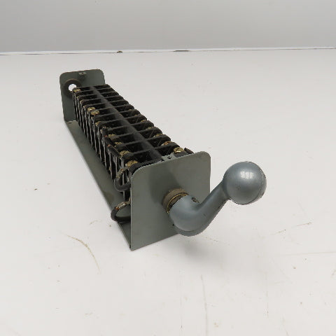 Allen Bradley Reversing Drum Switch 3 Position 12 Pole No Cover
