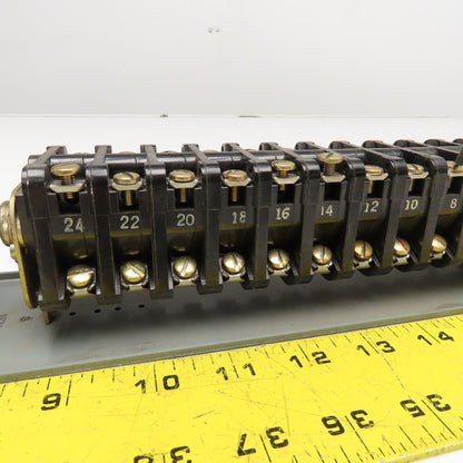 Allen Bradley Reversing Drum Switch 3 Position 12 Pole No Cover