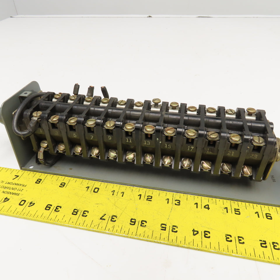 Allen Bradley Reversing Drum Switch 3 Position 12 Pole No Cover