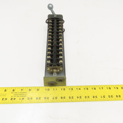 Allen Bradley Reversing Drum Switch 3 Position 12 Pole No Cover
