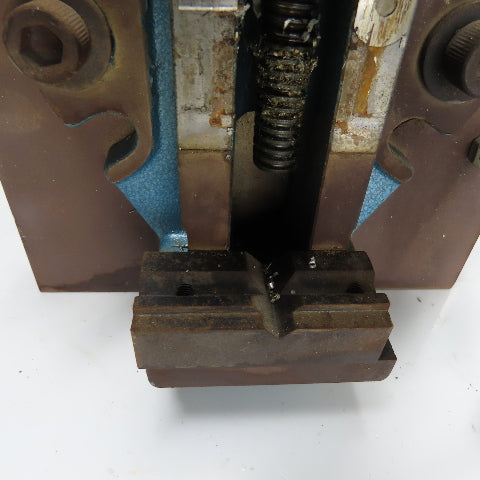 Machining Milling Vise W/ 1-3/16" Thick Cast Iron Right Angle Setup Plate 8"x 8"