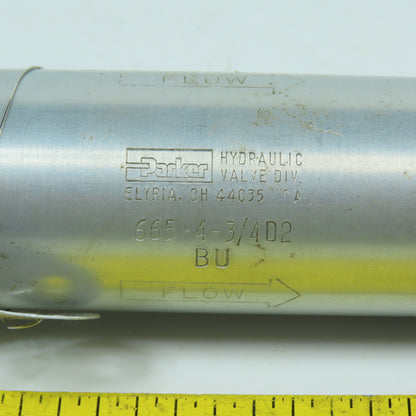 Parker 665-4-3/4D2 3/4" Hydraulic Relief Valve