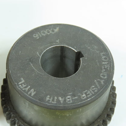 Lovejoy 697904 00016 Sier-Bath NYFL Gear Coupling Hub 7/8" Bore x 3/16" x 3/32kW