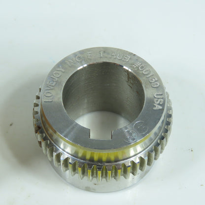 Lovejoy 69790400139 F 1 Gear Coupling Hub 1-1/2" Bore x 3/8" x 3/16KW