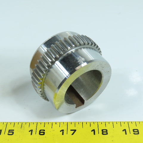 Lovejoy 69790400139 F 1 Gear Coupling Hub 1-1/2" Bore x 3/8" x 3/16KW