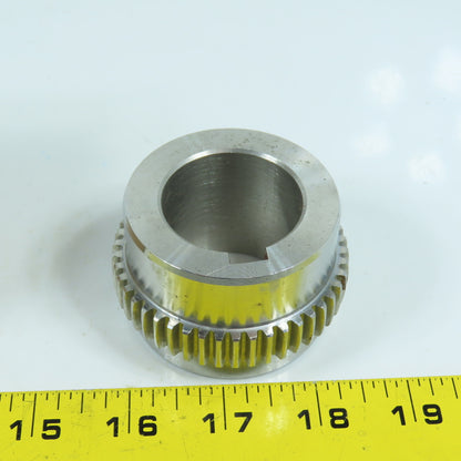 Lovejoy 69790400139 F 1 Gear Coupling Hub 1-1/2" Bore x 3/8" x 3/16KW