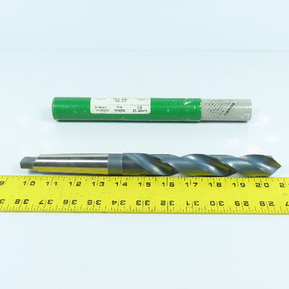 Precision Twist PTD 25mm HSS 90° Drill Bit 2-Flute 11" OAL Morse Taper MT3 USA