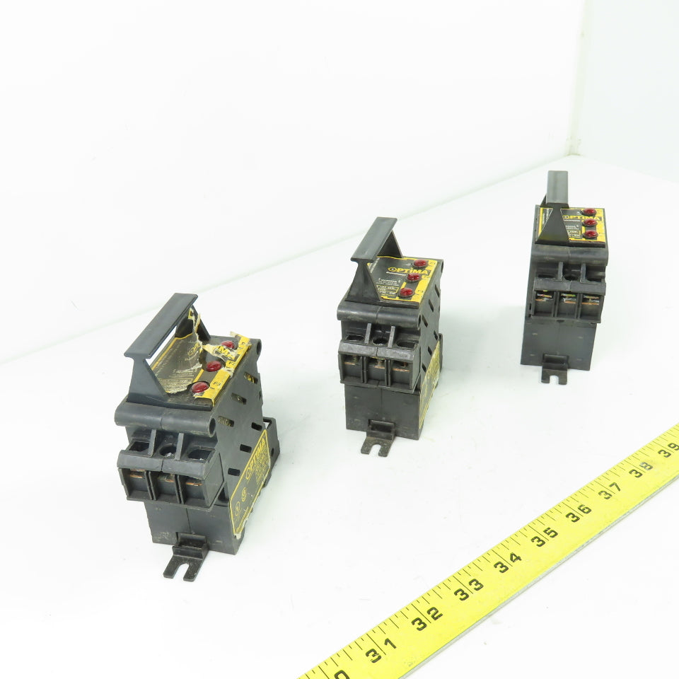 Bussmann Optima OPM-CC Overcurrent Protection Module Fuse Holder 30A 600V Lot/3