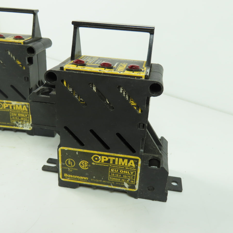 Bussmann Optima OPM-CC Overcurrent Protection Module Fuse Holder 30A 600V Lot/3
