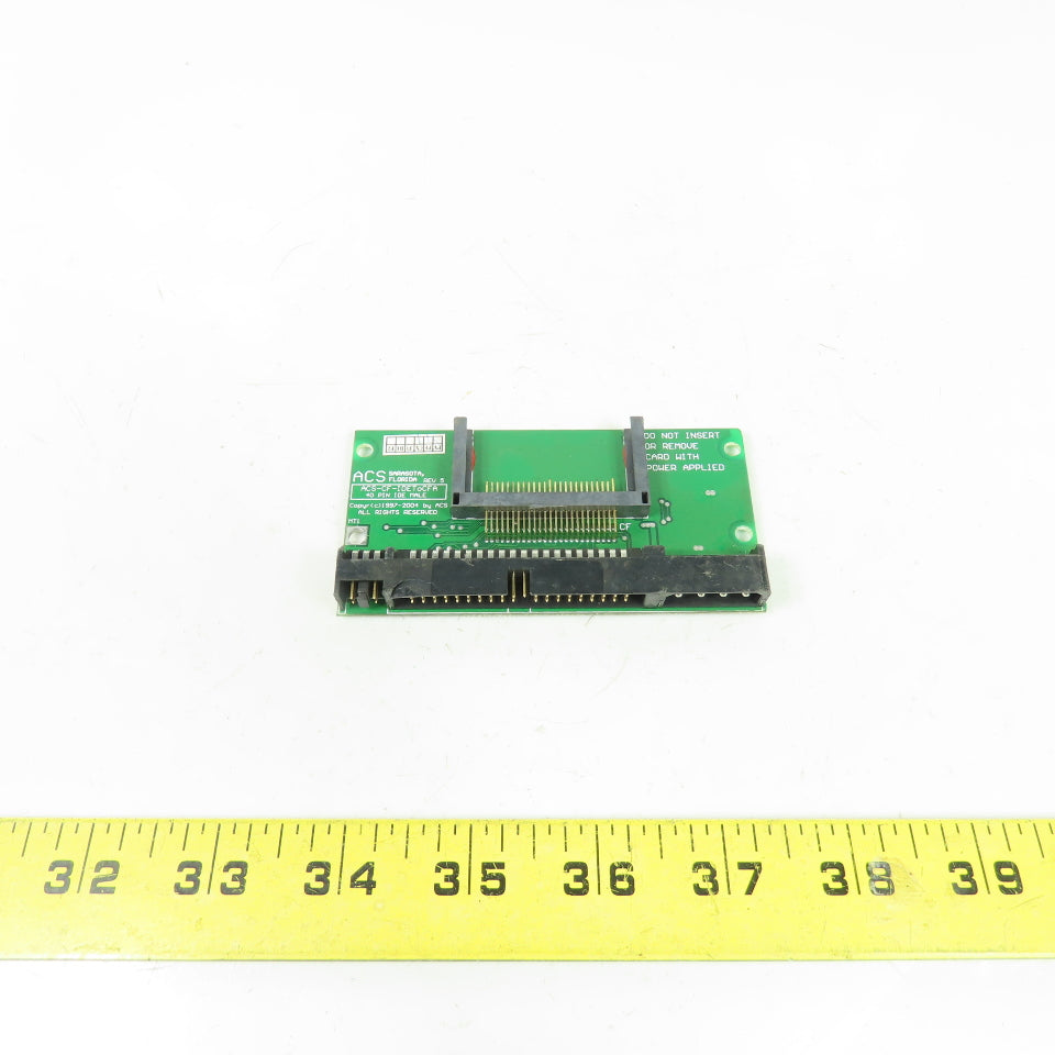 ACS ACS-CF-IDEToCFA Rev 5 40 Pin IDE Male Compact Flash Adapter
